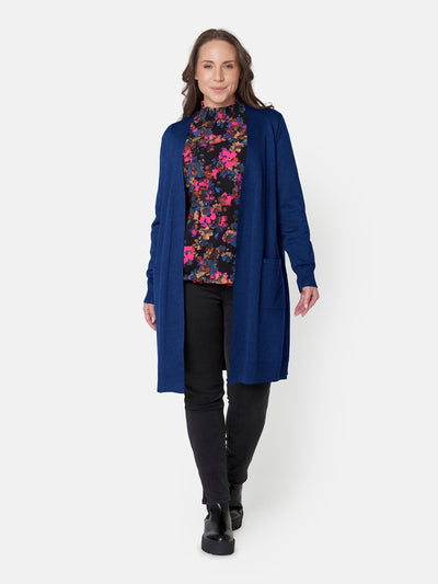 Cardigan - Estate Blue Melange