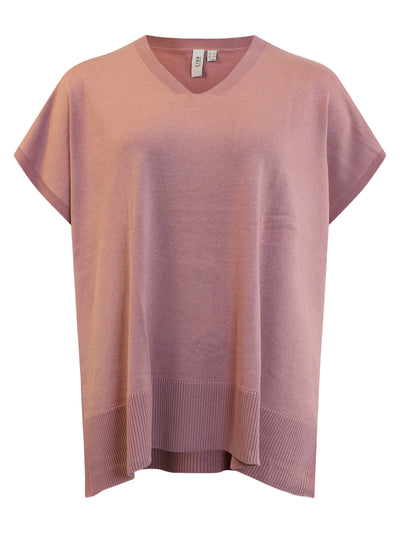 Poncho - Dark Rose Melange