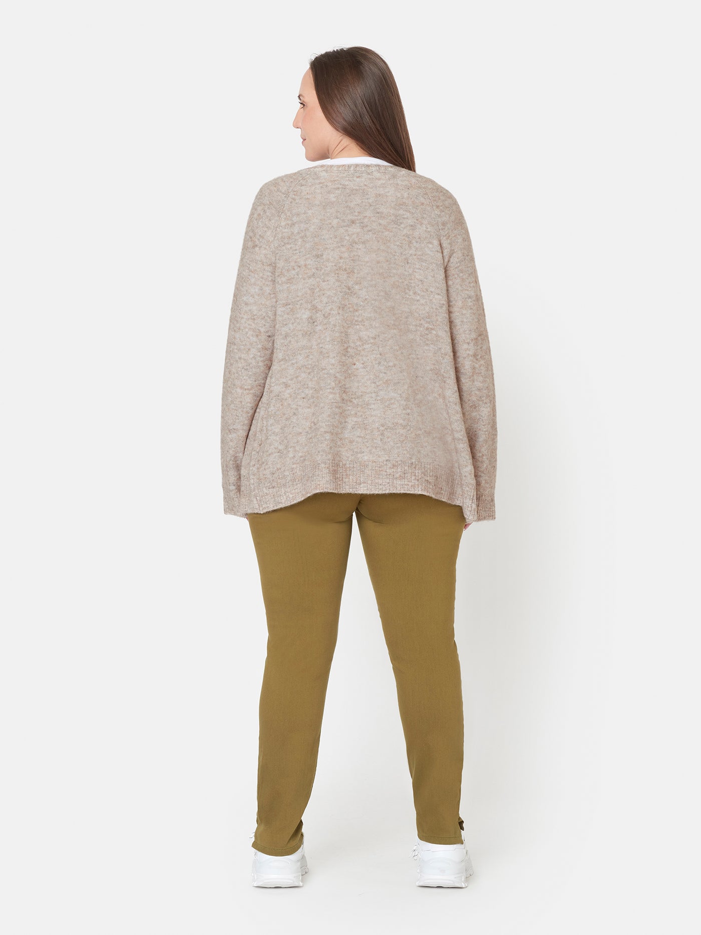 Cardigan - Beige Melange