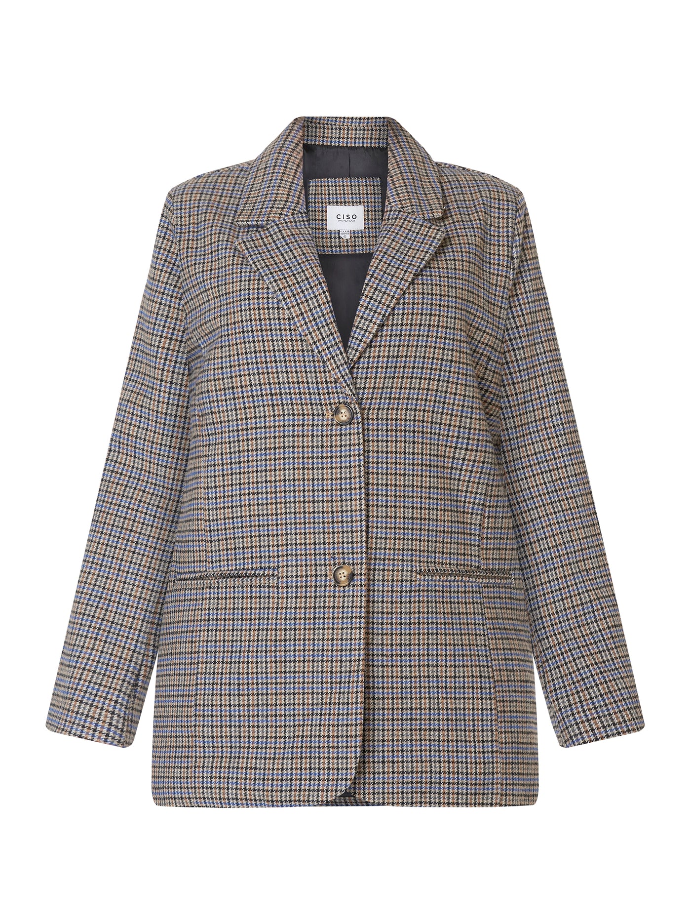 Blazer - Blue/Brown Check