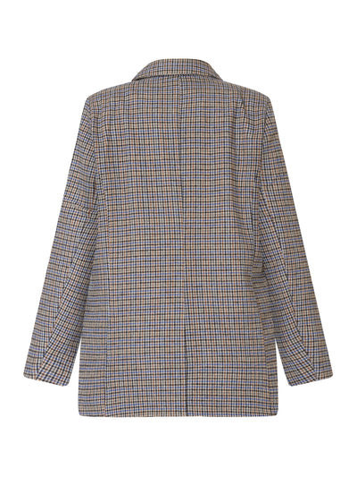 Blazer - Blue/Brown Check