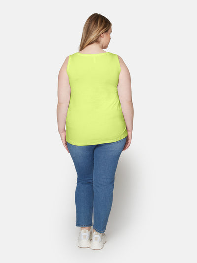 Basis A-formet Top - Sunny Lime